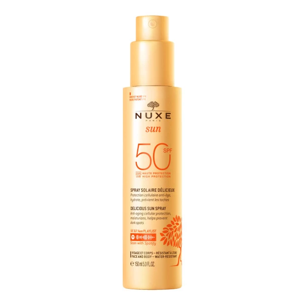 NUXE Sun Spray Fondant Visage Et Corps Spf50, 150ml 1 NUXE Sun Spray Fondant Visage Et Corps Spf50, 150ml