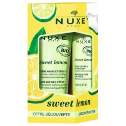 NUXE Sweet Lemon Duo Mains Lèvres Gourmand