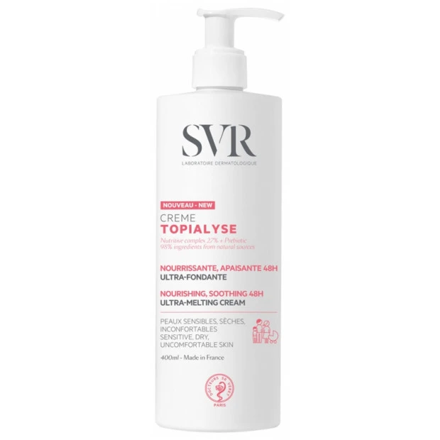 SVR TOPIALYSE Crème Nourrissante Apaisante 48H, 400 Ml 1 SVR TOPIALYSE Crème Nourrissante Apaisante 48H, 400 Ml