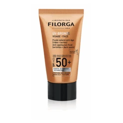 Filorga Uv-Bronze Visage Fluide Solaire Anti-Âge Spf50+, 40ml