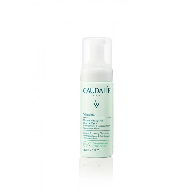 Caudalie Vinoclean Mousse Nettoyante Fleur De Vigne, 150ml 1 Caudalie Vinoclean Mousse Nettoyante Fleur De Vigne, 150ml