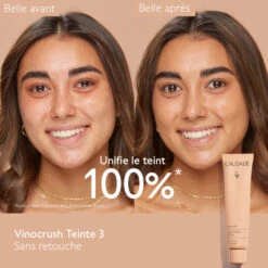 Caudalie Vinocrush Crème Teintée Visage Teinte 3, 30ml 9 Caudalie Vinocrush Crème Teintée Visage Teinte 3, 30ml -Para Magasin vinocrush creme teintee visage teinte 3 30ml 3