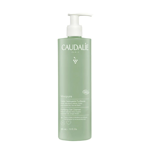 Caudalie Vinopure Gelée Nettoyante Purifiante Bio, 385ml 1 Caudalie Vinopure Gelée Nettoyante Purifiante Bio, 385ml