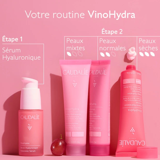 Caudalie Vinosource-Hydra Gelée Hydratante, 60ml 3 Caudalie Vinosource-Hydra Gelée Hydratante, 60ml – Image 3