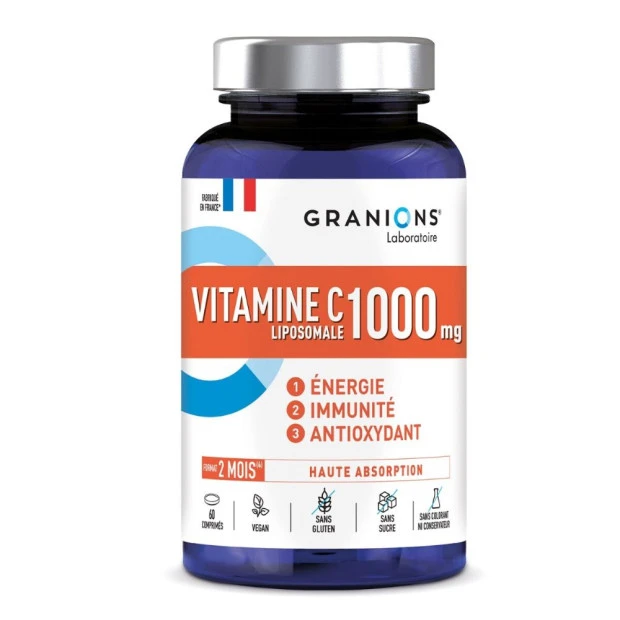 Vitamine C Liposomale 1000 Mg, 60 Comprimés 1 Vitamine C Liposomale 1000 Mg, 60 Comprimés