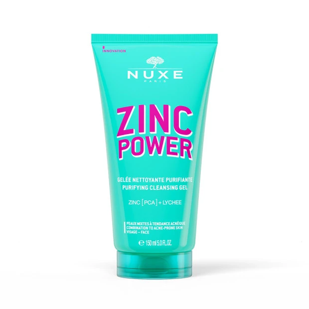 NUXE Zinc Power Gel Nettoyant Purifiant, 150ml 1 NUXE Zinc Power Gel Nettoyant Purifiant, 150ml