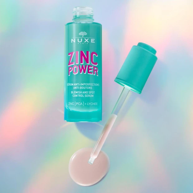 NUXE Zinc Power Sérum Anti Imperfection Anti Boutons, 30ml 4 NUXE Zinc Power Sérum Anti Imperfection Anti Boutons, 30ml – Image 4